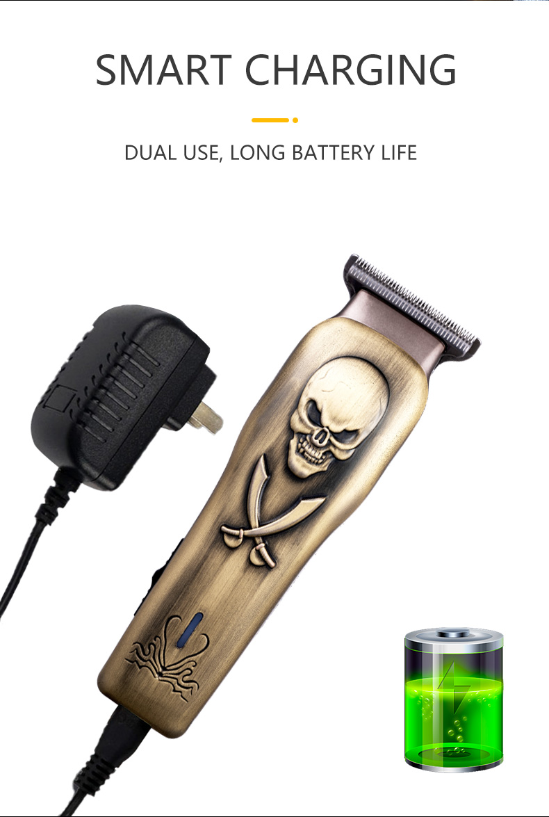 Clipper Leictreach Battery Ard-acmhainn Skull